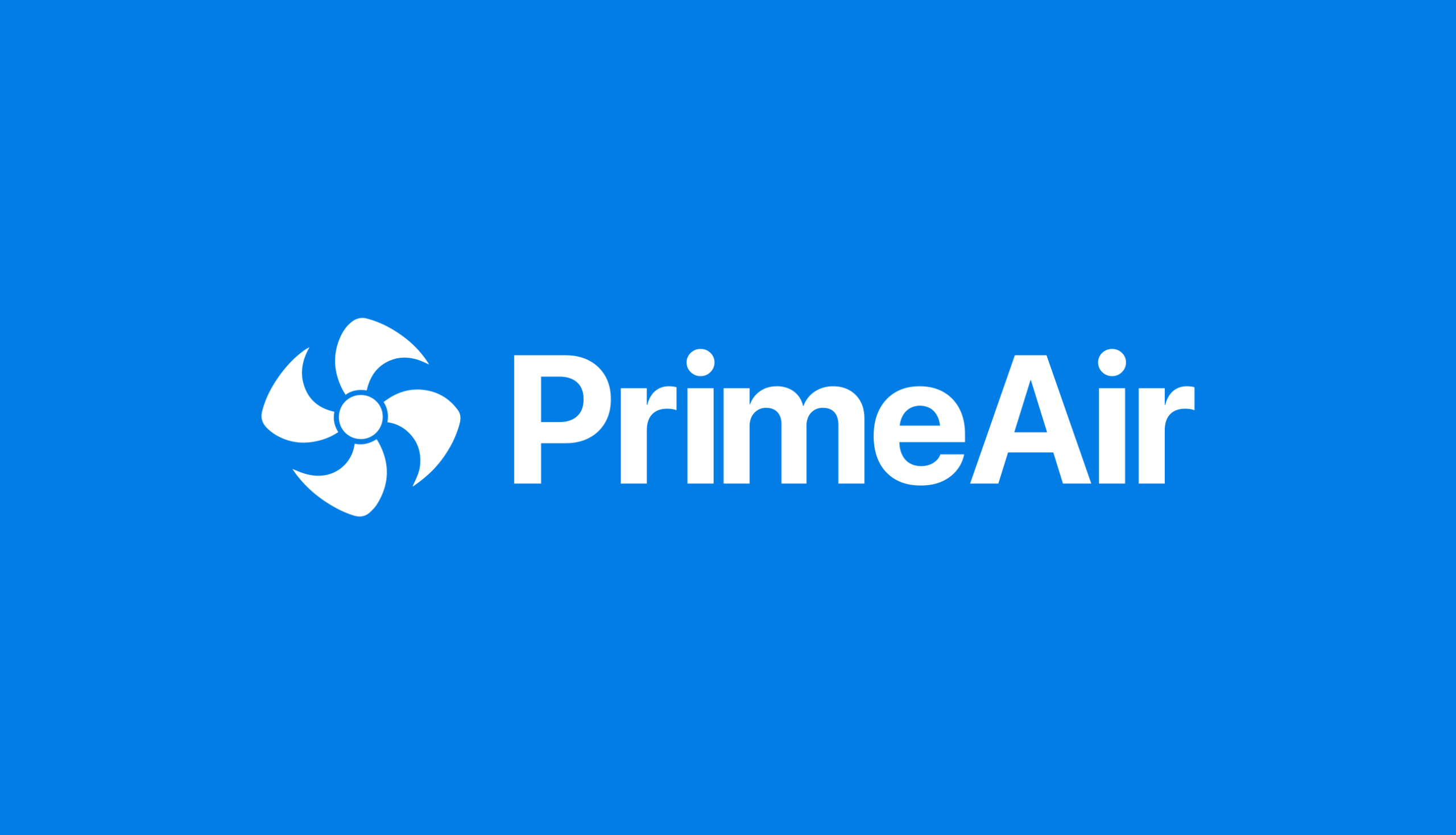 Prime Air business card front