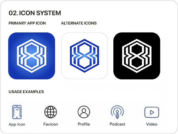 8 Figures Marketing icon system
