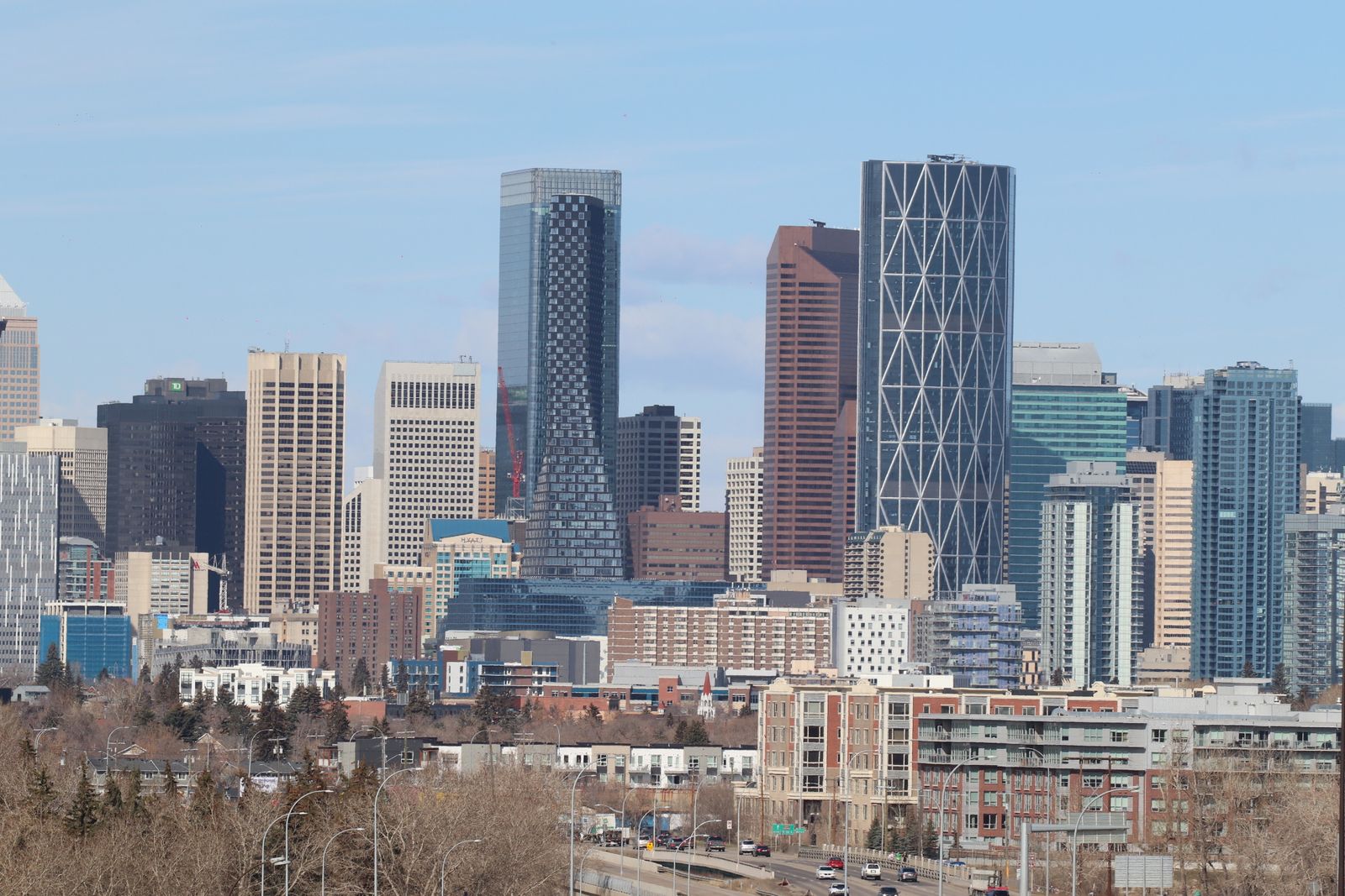 The downtown Calgary skyline, the market these short-term rental licensing rules apply to