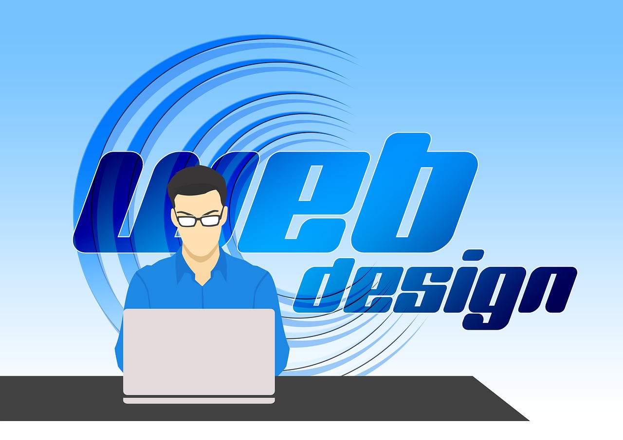 Website layout blocks representing a defined scope of work broken into named templates